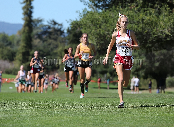 2015SIxcHSSeeded-287.JPG - 2015 Stanford Cross Country Invitational, September 26, Stanford Golf Course, Stanford, California.
